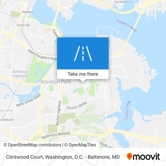 Clintwood Court map