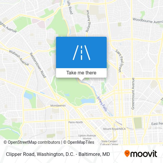Clipper Road map