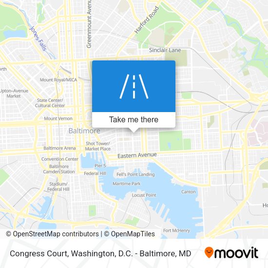 Mapa de Congress Court