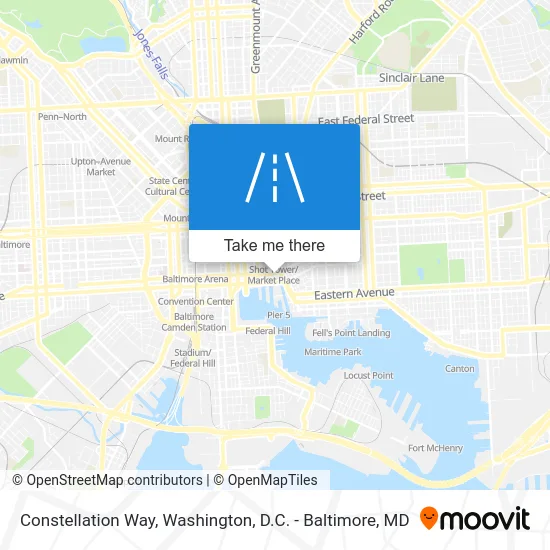 Constellation Way map