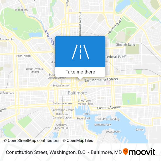 Constitution Street map