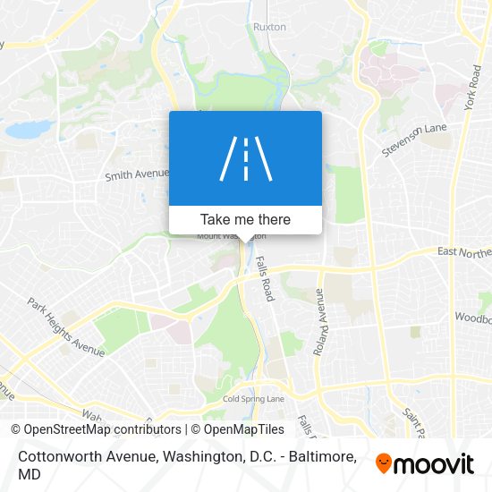 Cottonworth Avenue map