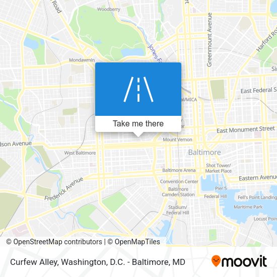 Curfew Alley map