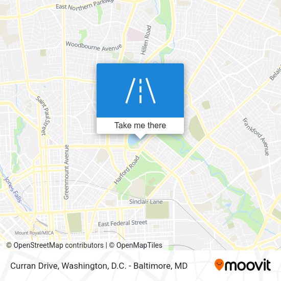 Mapa de Curran Drive