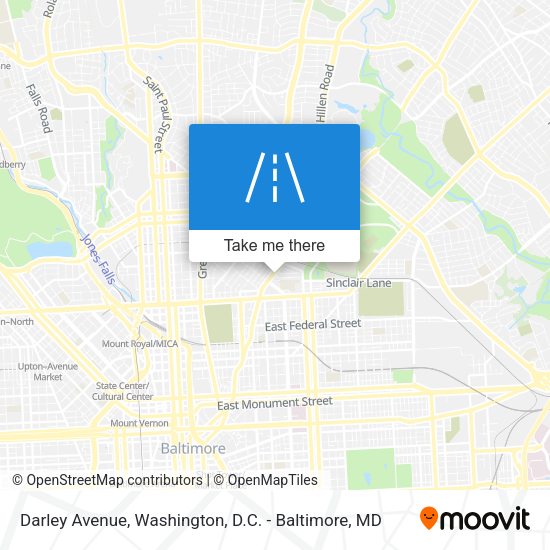 Mapa de Darley Avenue