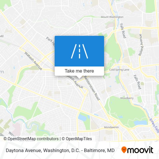 Daytona Avenue map