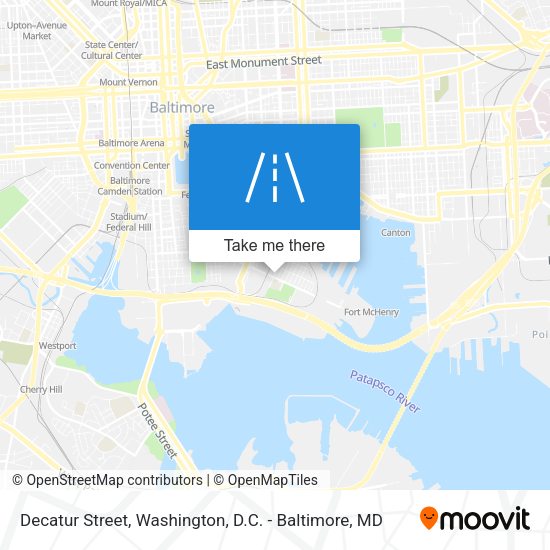Decatur Street map