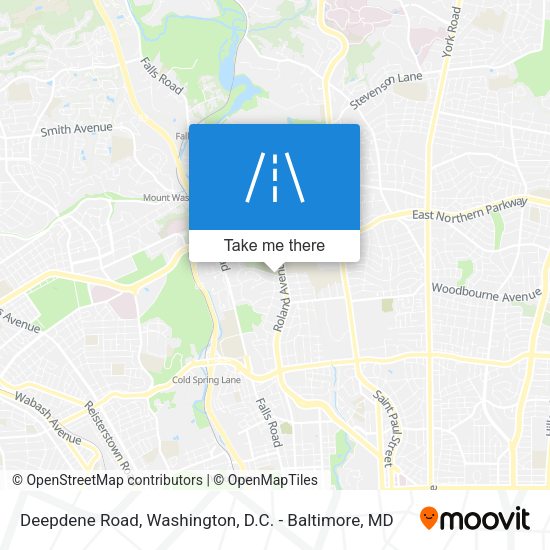Mapa de Deepdene Road