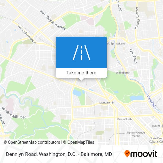 Mapa de Dennlyn Road
