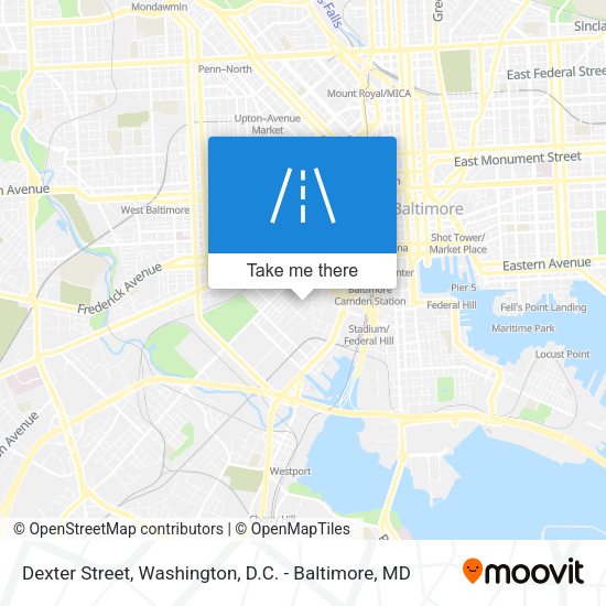 Dexter Street map