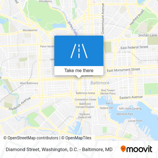 Mapa de Diamond Street