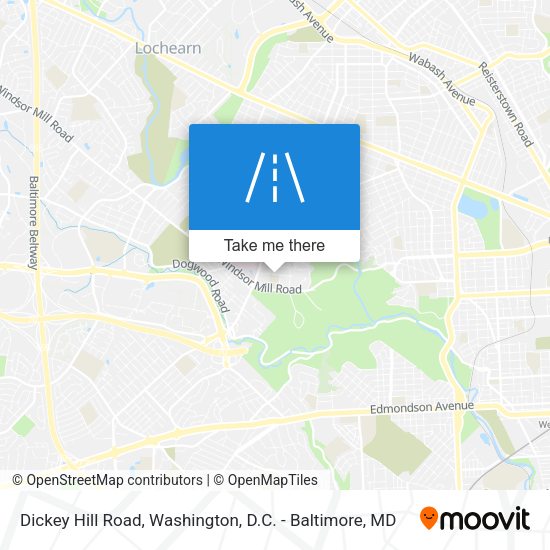 Mapa de Dickey Hill Road