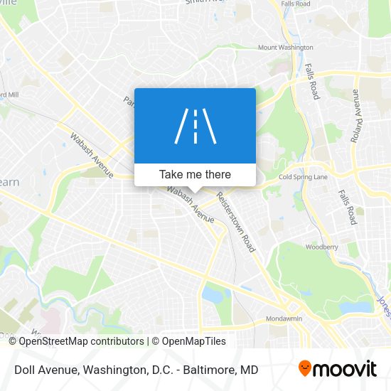 Mapa de Doll Avenue