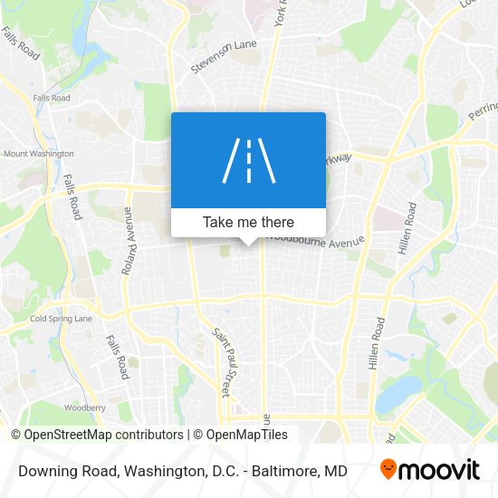 Downing Road map