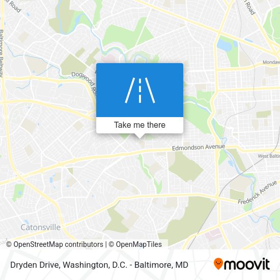 Mapa de Dryden Drive