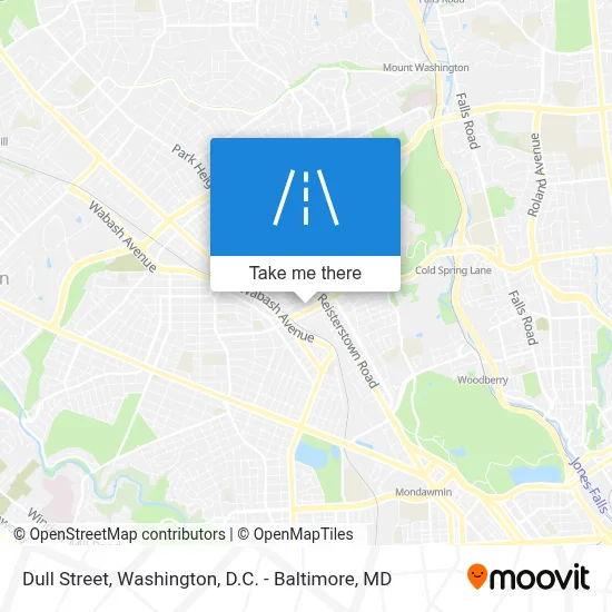 Dull Street map