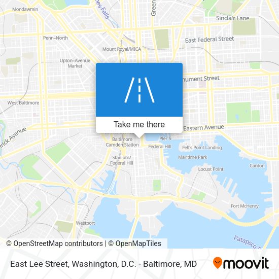 Mapa de East Lee Street