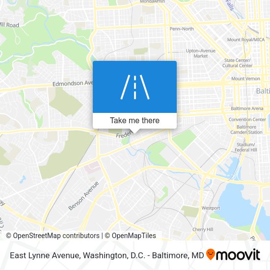 Mapa de East Lynne Avenue