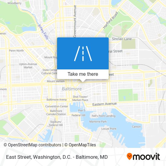 East Street map