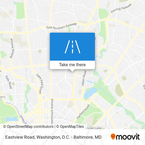 Mapa de Eastview Road