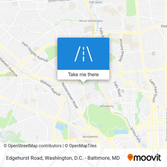 Mapa de Edgehurst Road