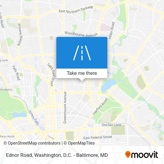 Mapa de Ednor Road