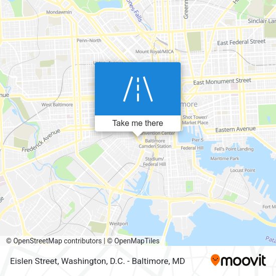 Eislen Street map