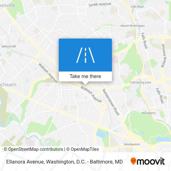 Mapa de Ellanora Avenue