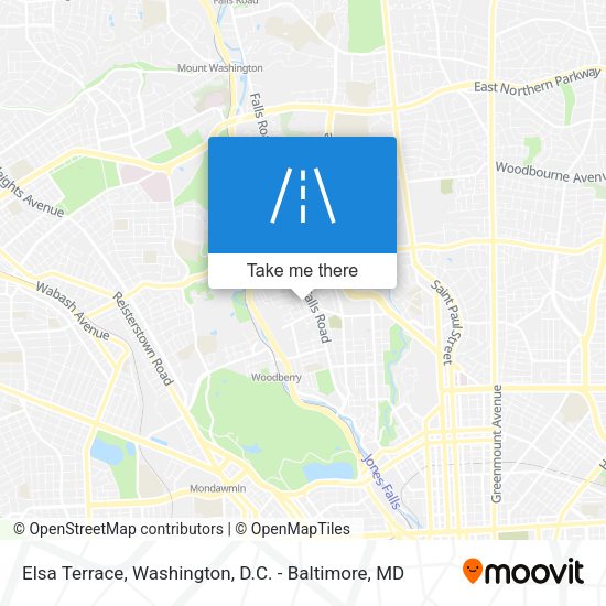 Elsa Terrace map