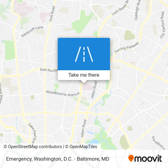 Emergency map