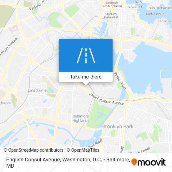 English Consul Avenue map