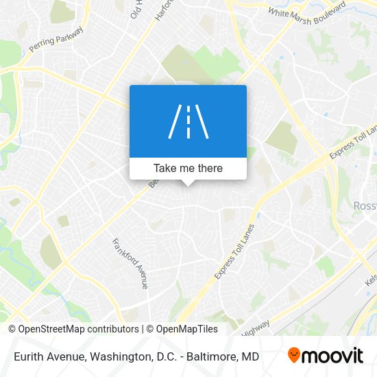 Eurith Avenue map