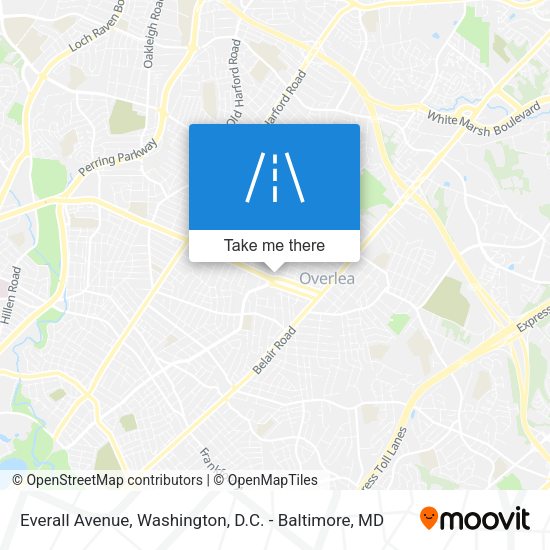 Everall Avenue map