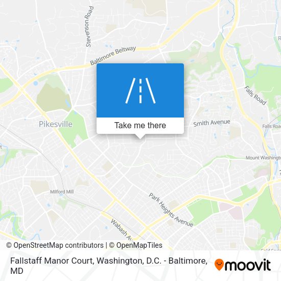 Fallstaff Manor Court map