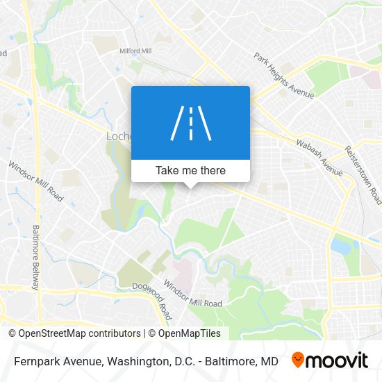 Mapa de Fernpark Avenue
