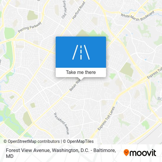 Forest View Avenue map