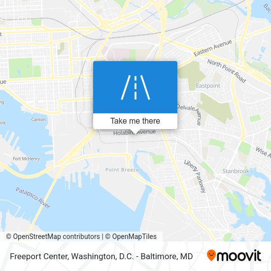 Mapa de Freeport Center