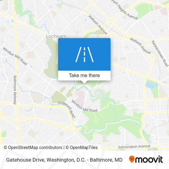 Gatehouse Drive map