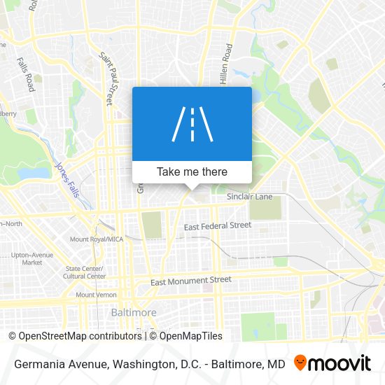 Germania Avenue map