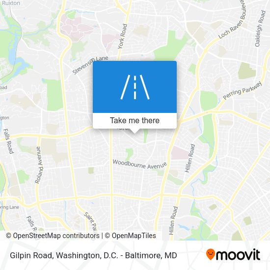 Mapa de Gilpin Road