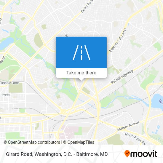 Mapa de Girard Road