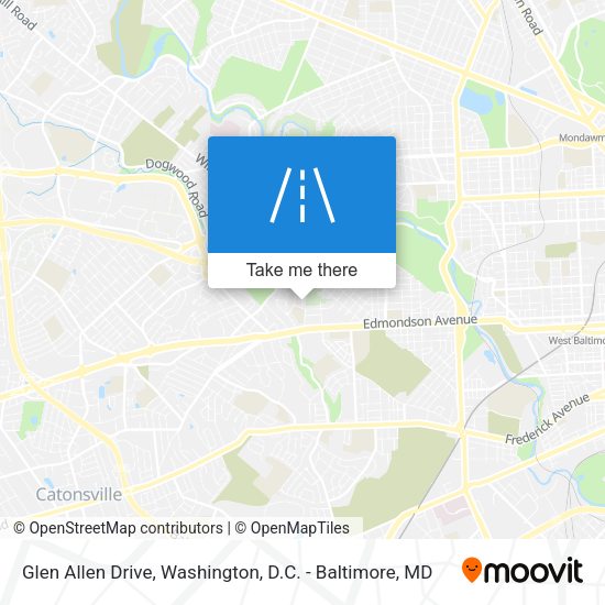 Mapa de Glen Allen Drive