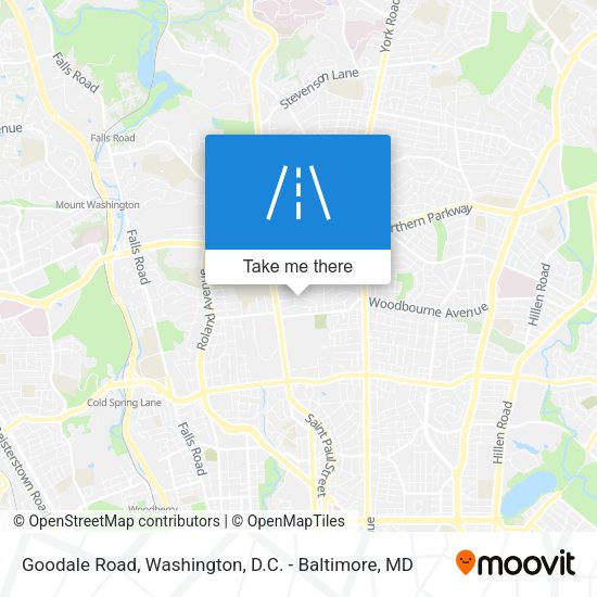 Mapa de Goodale Road
