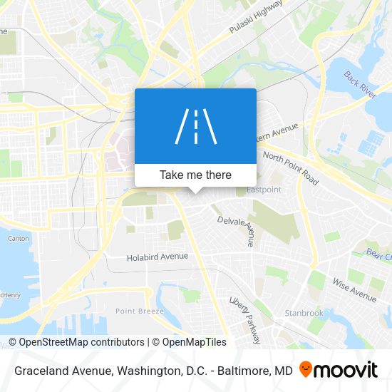 Mapa de Graceland Avenue