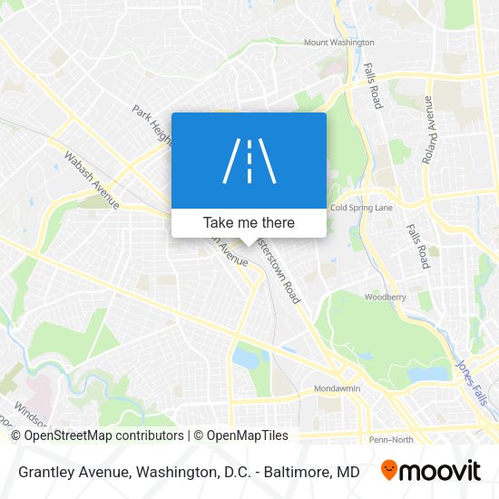 Grantley Avenue map