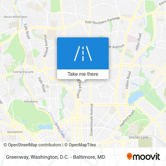 Greenway map