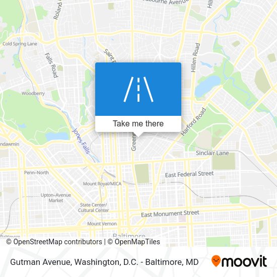 Gutman Avenue map