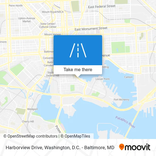 Harborview Drive map