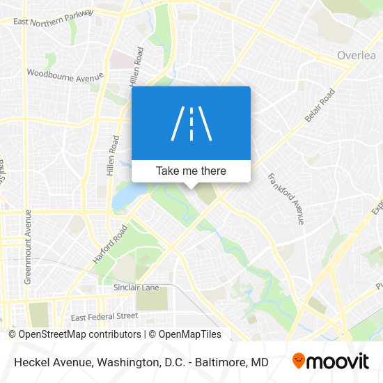 Heckel Avenue map