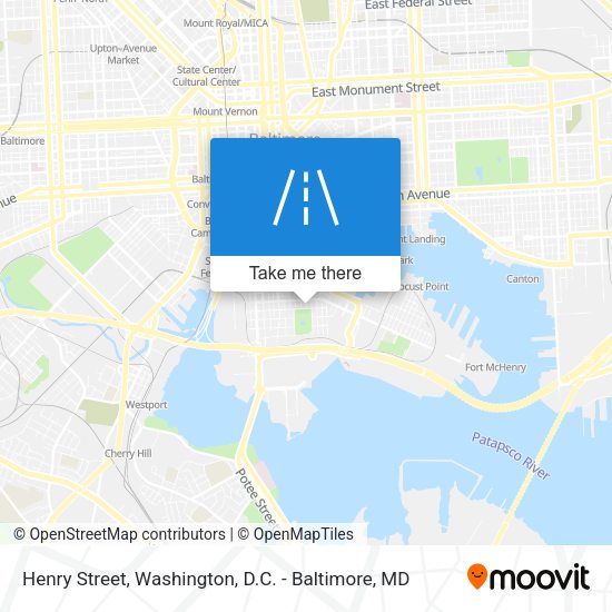 Mapa de Henry Street
